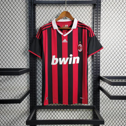 Camisa Retrô Milan 09/2010 | Adidas Masculina - Vermelha