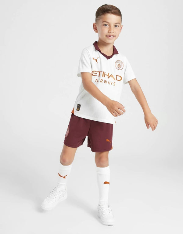 Conjunto Infantil Manchester City Away 23/24