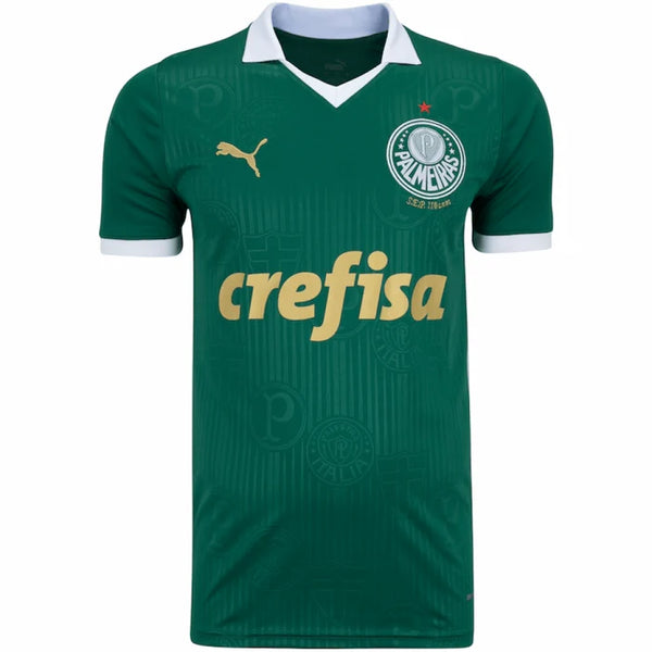 Camisa Palmeiras Home 24/25 Torcedor Puma Masculina - Verde