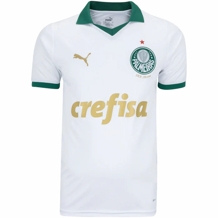 Camisa Palmeiras Away 24/25 Torcedor Puma Masculina - Branca