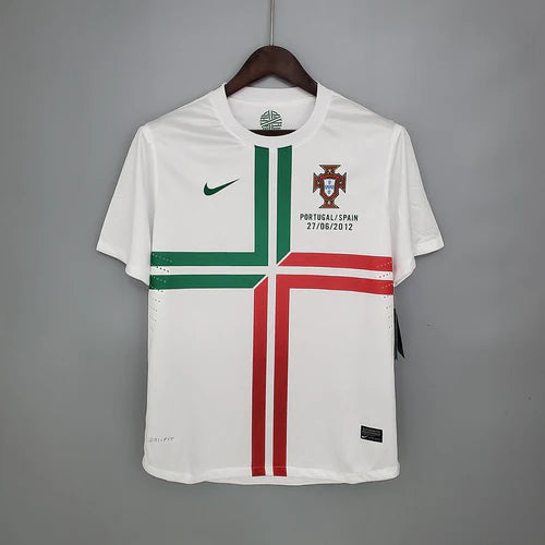 Camisa Portugal Retrô 11/2012 | Nike Masculina - Branca - cr7 - cristiano ronaldo 