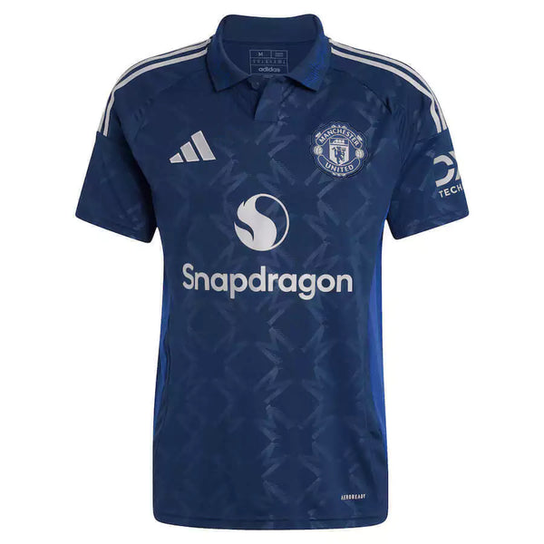 Camisa Manchester United Away 24/25 Torcedor Adidas Masculina - Azul