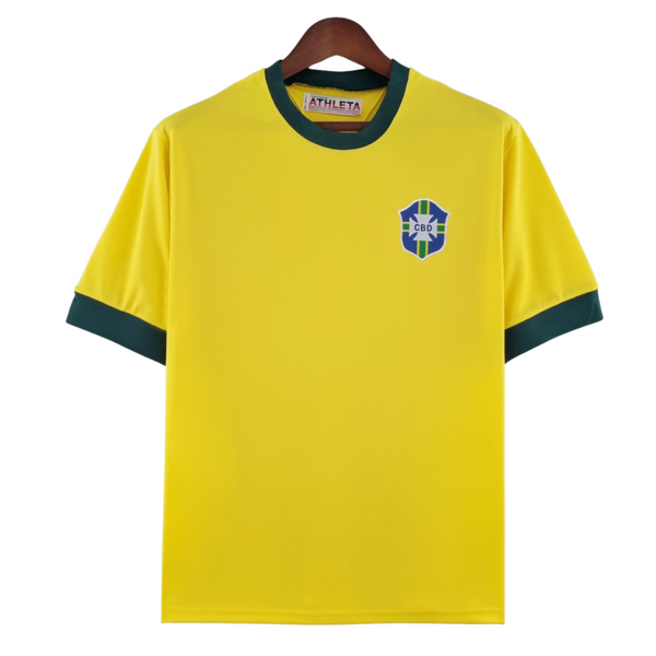 Camisa Seleção Brasileira Retrô 1970 | Nike Masculina - Amarela 