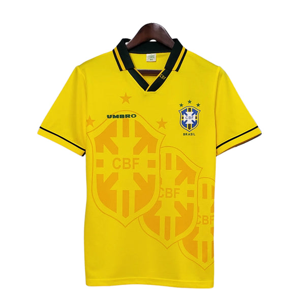 Camisa Seleção Brasileira Retrô 1994 | Nike Masculina - Amarela