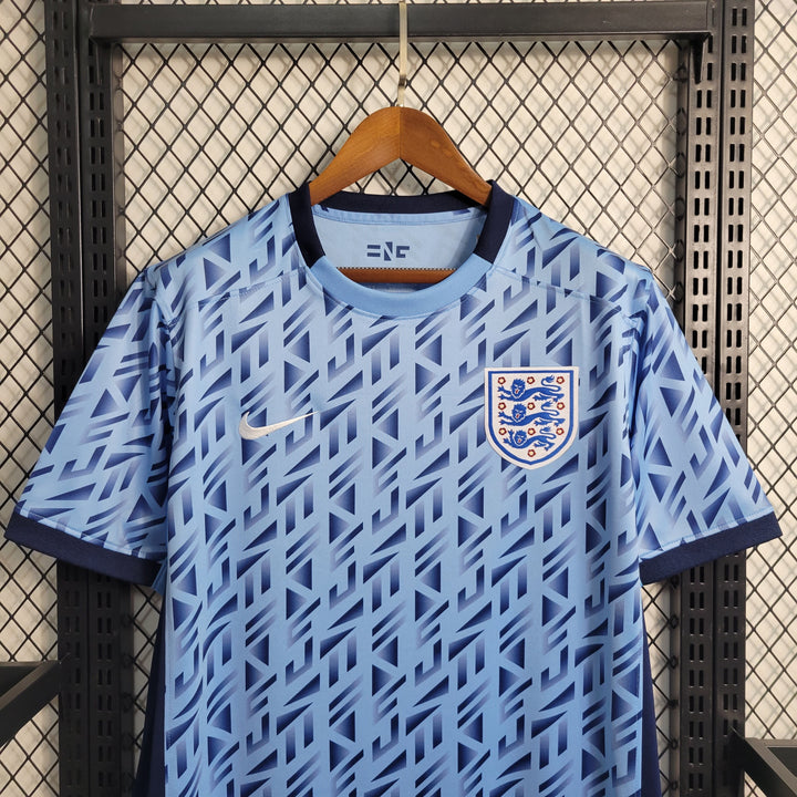 Camisa Inglaterra Away 23/24 Torcedor Nike Masculina - Azul Claro