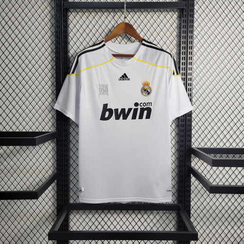 Camisa Retrô Real Madrid 09/2010 | Adidas Masculina - Branca