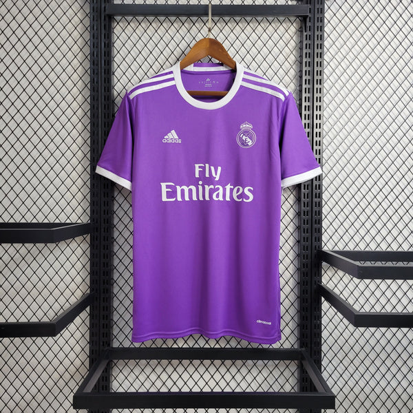 Camisa Real Madrid Retrô | Adidas Masculina - Roxa - real madrid - champions league - cr7 - modric - marcelo - camisa de time retro - camisa de futebol