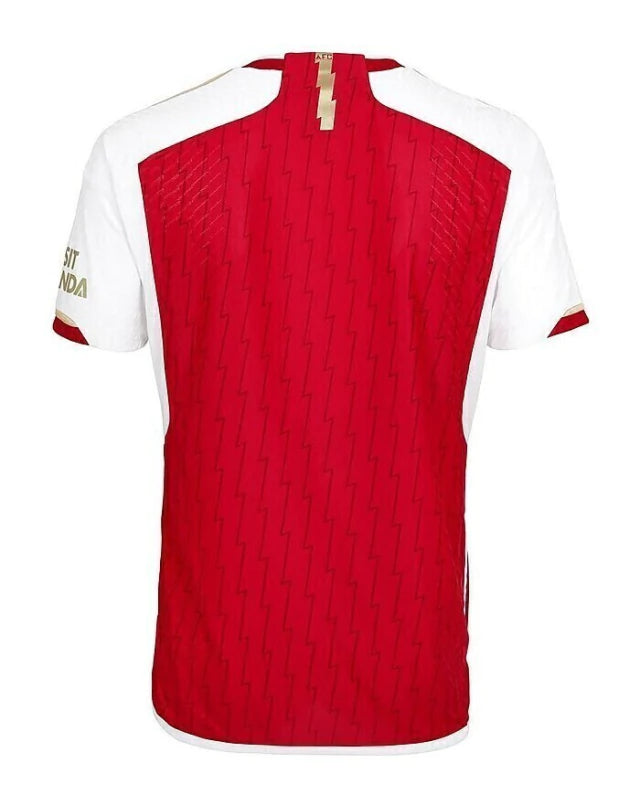 Camisa Arsenal Home 23/24 Torcedor Adidas Masculina - Vermelho e Branco