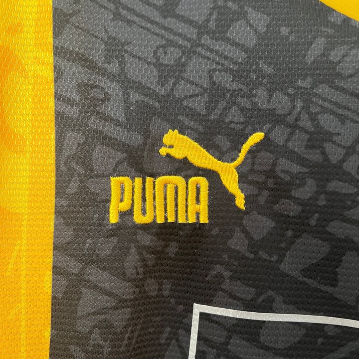 Camisa BORUSSIA DORTMUND | 24/2025 Torcedor Puma Masculina - Amarelo e Preto-Futebol-moda-masculino-roupa-BVB-REUS-PRIMEIRA-LINHA