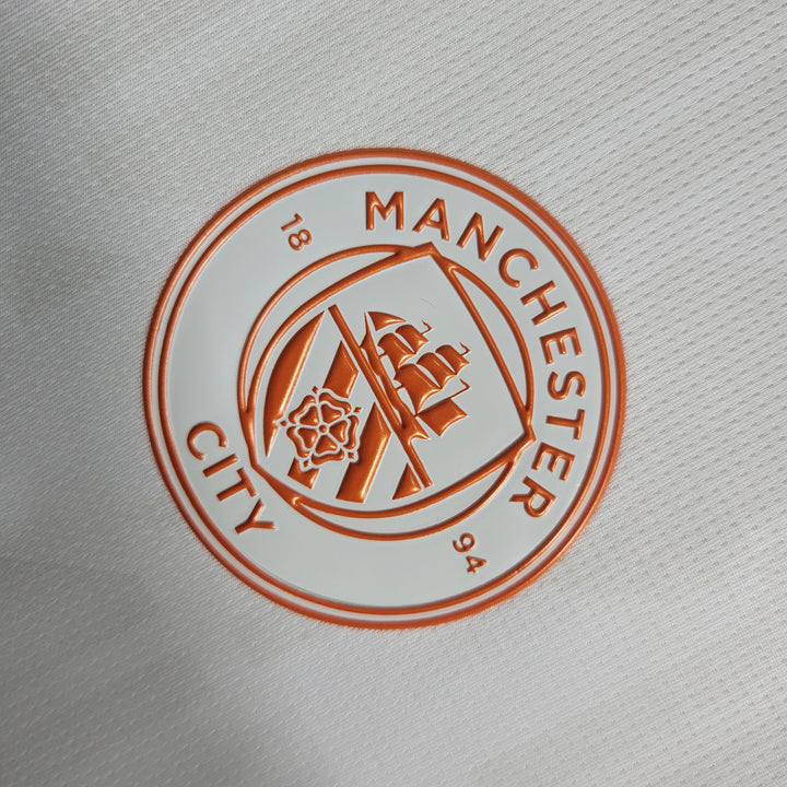 Camisa Manchester City II Away 23/24 Puma Masculina - Branco-etihad-airways-puma-futebol-camisa-de-time-champions