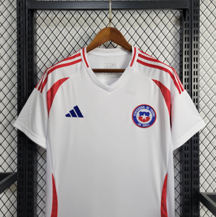 Camisa Chile Away 24/25 Torcedor Adidas Masculina - Branca