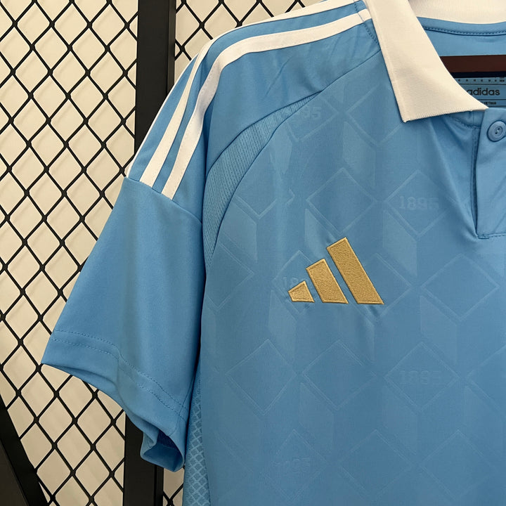 Camisa Bélgica Away 24/25 Torcedor Adidas Masculina - Azul Claro