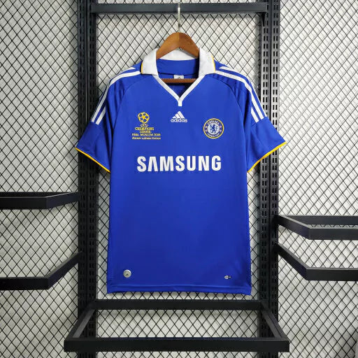 Camisa Chelsea Retrô 08/2009 |  Adidas Masculina - Azul - chelsea - champions league - camisa retro - camisa de time - chelsea time