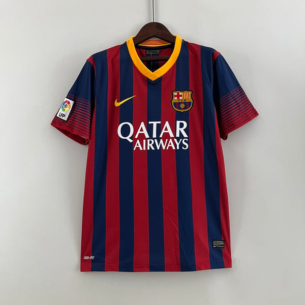 Camisa Barcelona Retrô 13/2014 | Adidas Masculina - messi retro - camisa barca retro