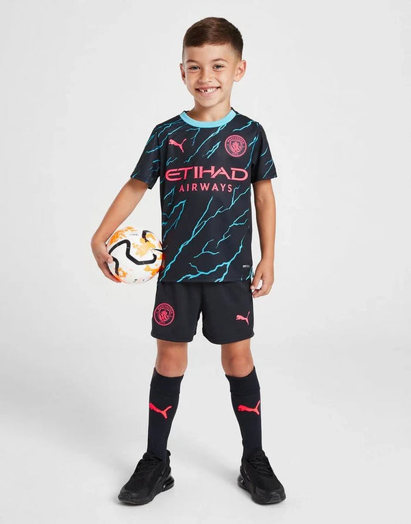 Conjunto Infantil Manchester City 23/24 Away