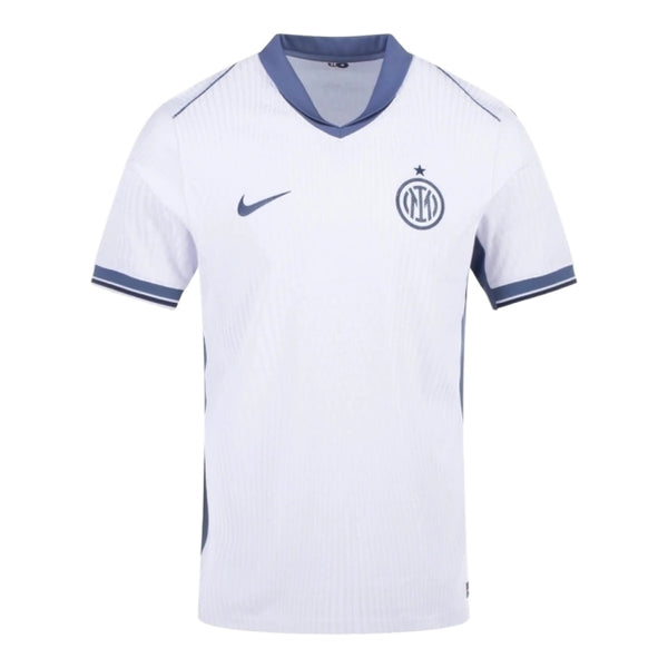 Camisa Inter de Milão Away 24/25 - Torcedor Nike Masculina - Branca com detalhes em azul