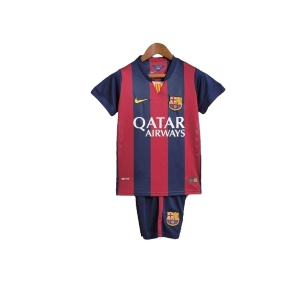 Conjunto Infantil Barcelona Nike 2023/24 Away Torcedor