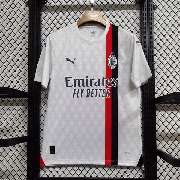 Camisa Reserva AC Milan 2023/24 Torcedor Puma Masculina - Branca