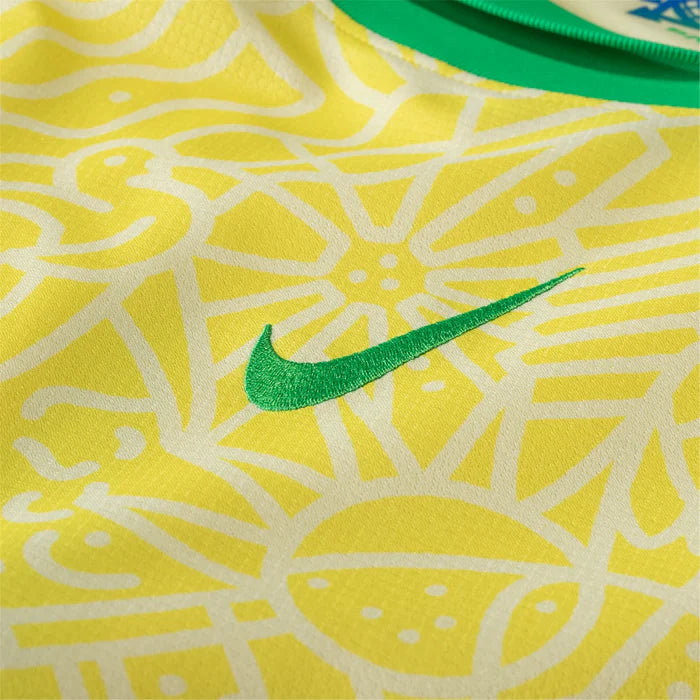 Camisa Brasil Home 24/25 Torcedor Nike Masculina - Amarela