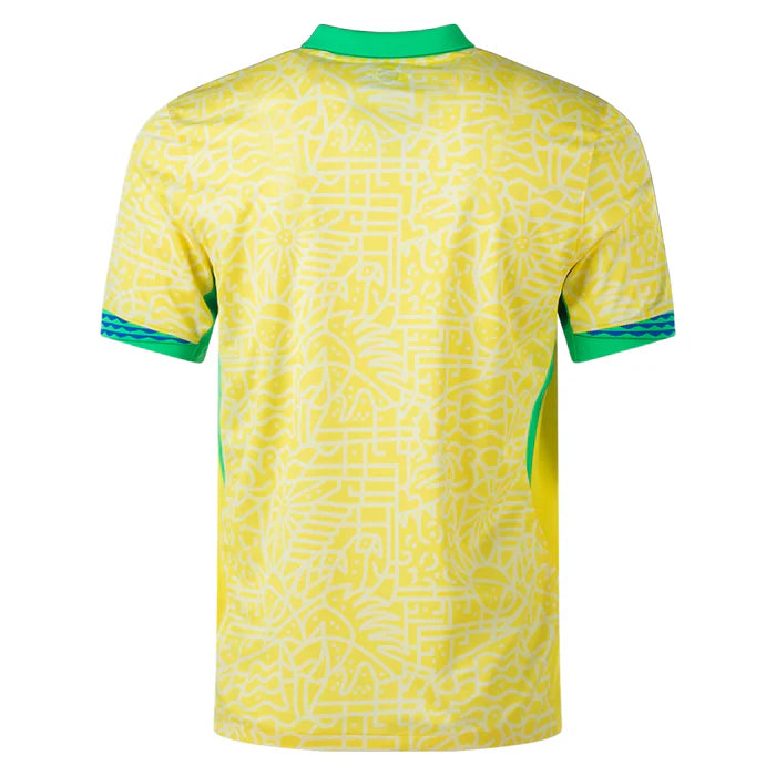 Camisa Brasil Home 24/25 Torcedor Nike Masculina - Amarela